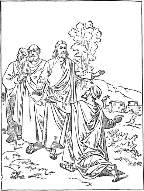 Jesus In The Garden Of Gethsemane Coloring Pages