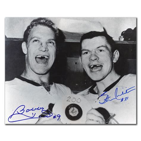 Bobby Hull And Stan Mikita Chicago Blackhawks Legends Dual Autographed 11x14 Nhl Auctions