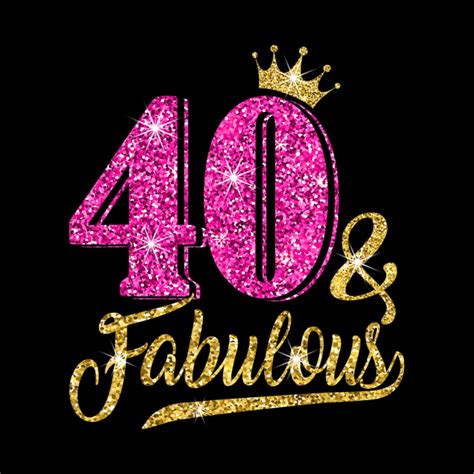 Purchase must be made in advance to get the 40th birthday gift ideas for females discount. 40 and Fabulous 40th Birthday Crown pink Gift Women - 40 ...