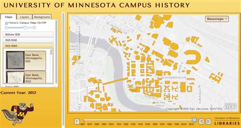 Interactive Map Showing The Campus Footprint For The University Of
