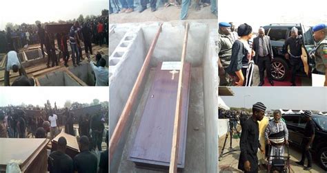 See Photos From The Mass Burial Fir The 75 Victims Of The Fulani