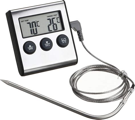 Digital Oven Thermometer Kitchen Food Cooking Meat Bbq Probe