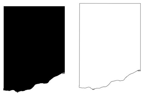 Colfax County Nebraska Map Vector Illustration Scribble Sketch Colfax