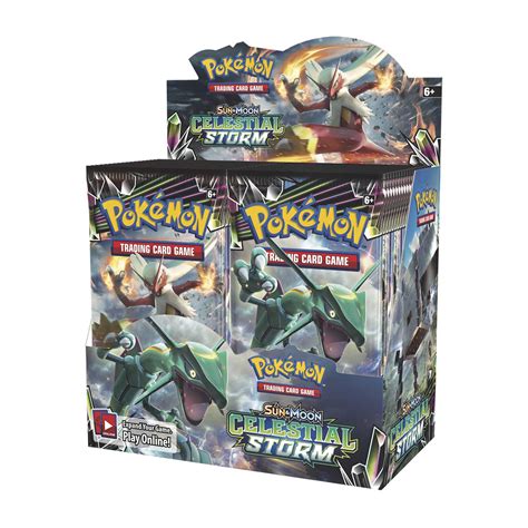 Pokémon Tcg Sun And Moon—celestial Storm Booster Display Box 36 Booster