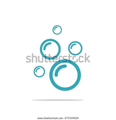 Bubble Soap Logo Template Illustration Design Stock Vector Royalty