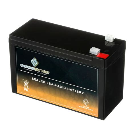Chrome Battery 12v 12 Volt 7ah Sealed Lead Acid Sla Battery For