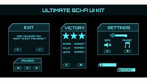 Ultimate, Sci-fi, Ui, Kit, Free, V1, 0