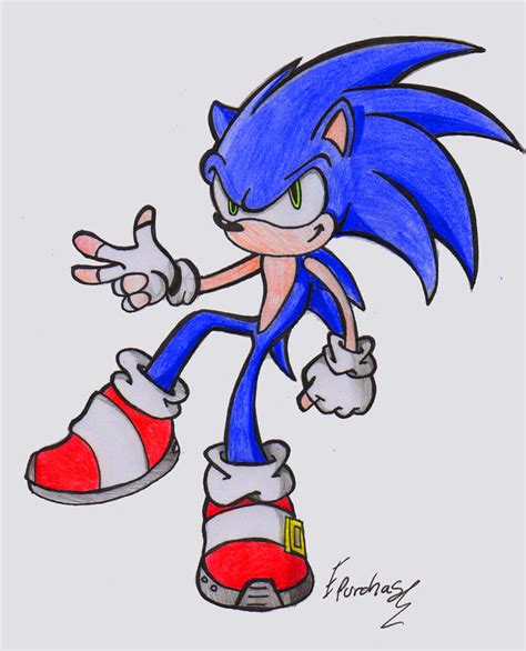 Sonic The Hedgehog Sketch By Xrubimalonex On Deviantart