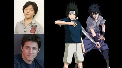 Anime Voice Comparison Sasuke Uchiha Naruto Youtube
