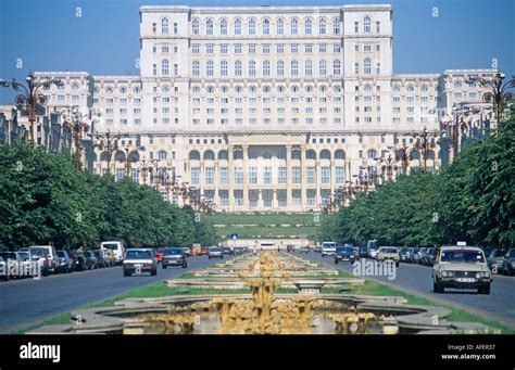 House Of The People Bucharest Romania Stock Photo 4546358 Alamy