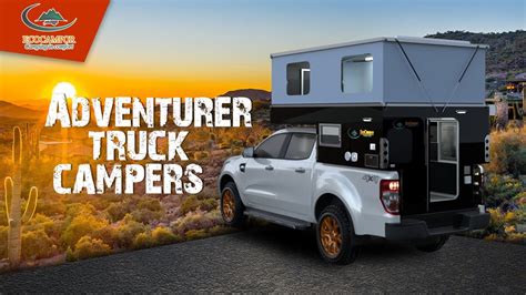 Adventurer Truck Campers That Are Beautifully Designed Yet Lightweight