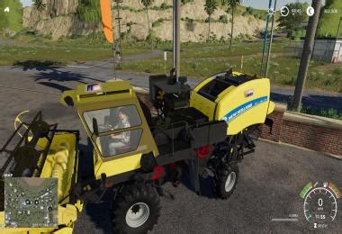 Rostselmash New Holland Round Cotton Bale V Modhub Us