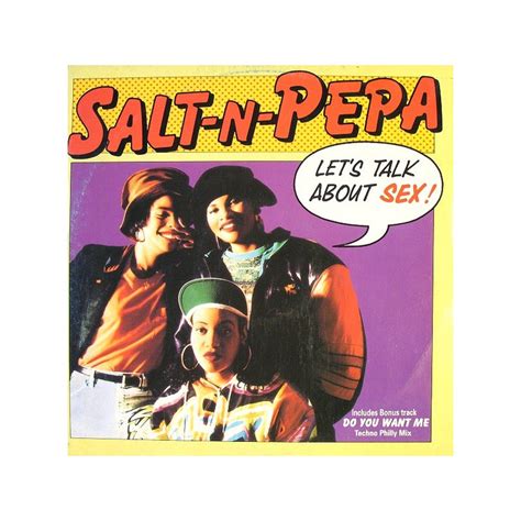 Salt N Pepa Let S Talk About Sex 1991 Ffrr 869 481 1 Maxi Single
