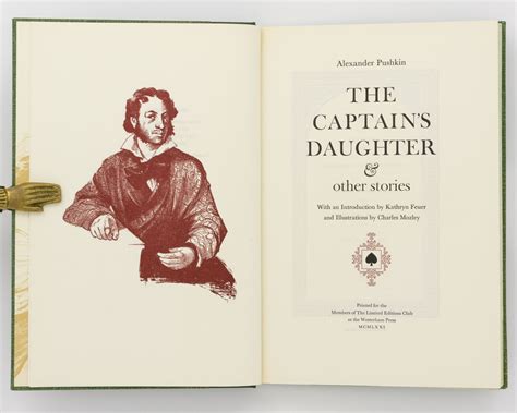 The Captain S Daughter And Other Stories Alexander Pushkin