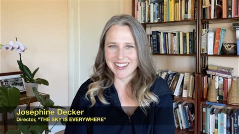 Interview Director Josephine Decker Talks The Visuals Of The Sky Is Everywhere Youtube