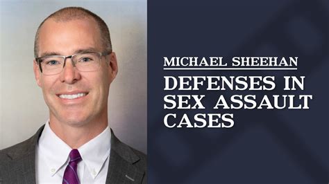 What Possible Defenses Might Be Raised In Co Sex Crime Cases Michael Sheehan Youtube