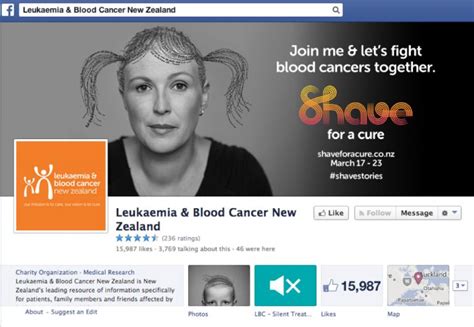 Leukaemia And Blood Cancer Nz Mosh Social Media