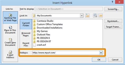 How To Insert Hyperlink In Outlook