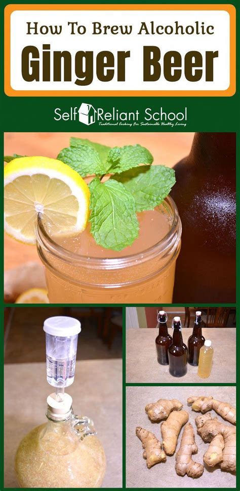 How To Brew An Alcoholic Ginger Beer At Home We Show You The Easy Way