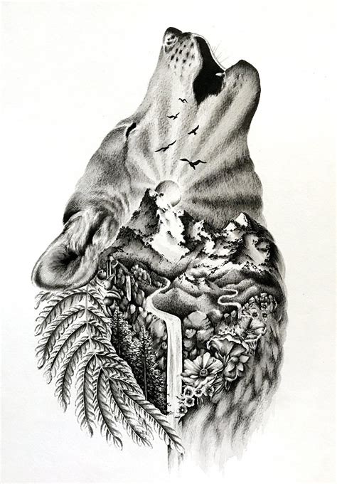 Cool Sleeve Tattoo | Wolf tattoo sleeve, Wild tattoo, Animal tattoos