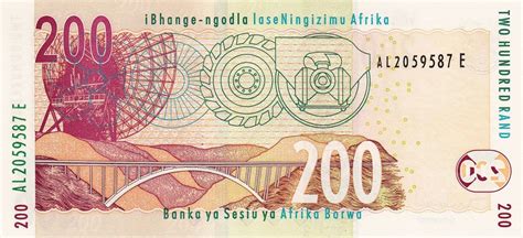 Banknote Index South Africa 200 Rand P132a