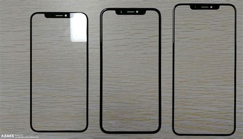 Front Panels Of New Iphones Leak Lcd Iphone Seen With Thicker Bezels