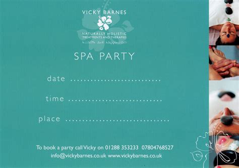 Spa Pamper Days — Vicky Barnes Holistic Massage Treatments Bude Cornwall