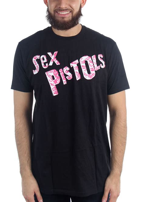 Sex Pistols Mens Logo In Multi Logo T Shirt