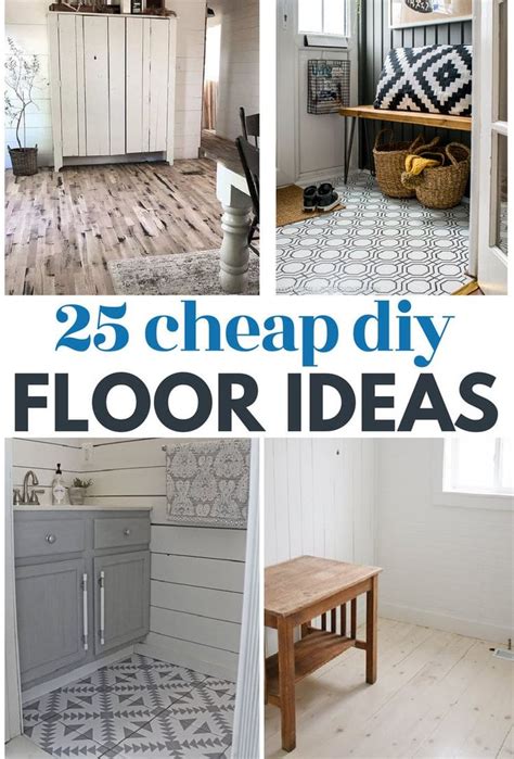 Cheap Diy Floor Ideas That Are Easy To Do And Great For Any Room In Your Home