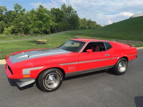 1972 Ford Mustang Mach 1 Custom Classic Ford Mustang 1972 For Sale