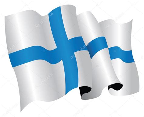 Finland Flag — Stock Photo © Jameschipper 4524008