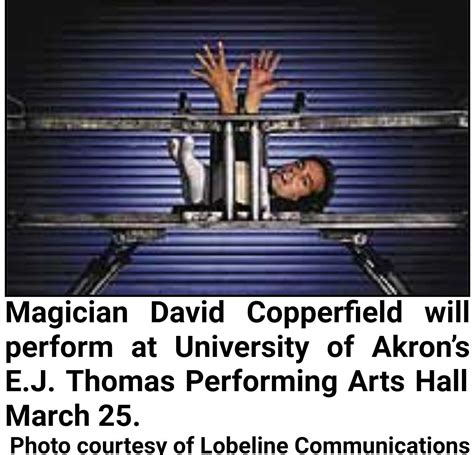 David Copperfield 3241998 Ej Thomas Hall Akron Oh University