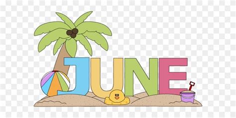 Download And Share Clipart About June Is The Sixth Month Of The Year In