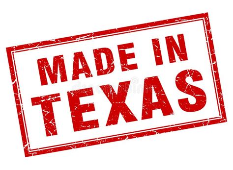 Made In Texas Stamp Stock Vector Illustration Of Texas 125012021
