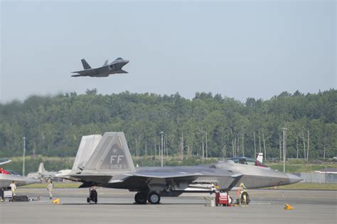 An Air Force F 22 Raptor From The 1st Fighter Wing Langley Air Force