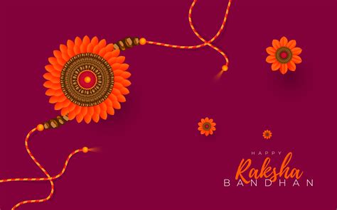 Happy Raksha Bandhan Design 1229414 Vector Art At Vecteezy
