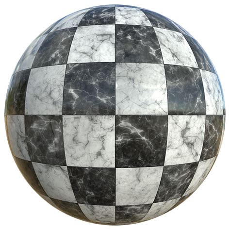 Black And White Checker Texture