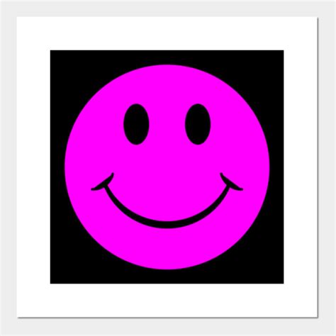 Smiley Face Pink Emoji Smiley Face Pink Emoji Posters And Art Prints Teepublic