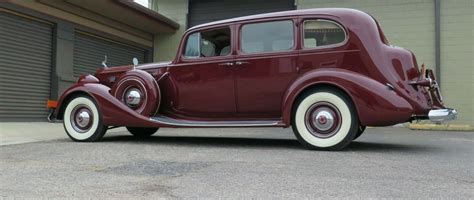 1937 Packard Twelve Touring Sedan V12 For Sale Photos Technical