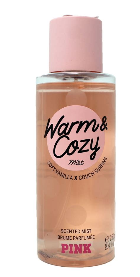 Pink Victorias Secret Pink Warm And Cozy Mist Soft Vanilla Scented