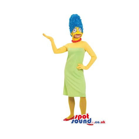 buy mascots costumes in uk marge simpson cartoon character adult size disguise sizes l 175 180cm