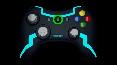 Speed Model Xbox 720 Controller Tron Edition Cxd Youtube