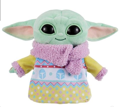 Adorable New Baby Yoda Easter Sweater Plush At Target 💜💛💙