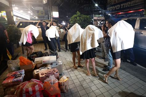 13 foreign women rescued from prostitution den in makati