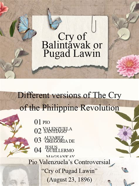 History Cry Of Balintawak Or Pugad Lawin Pdf Philippines Wars Of