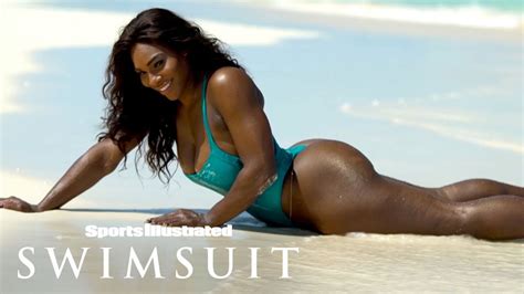 Serena Williams Turns Up The Heat Serves Up A Wet Paradise Outtakes
