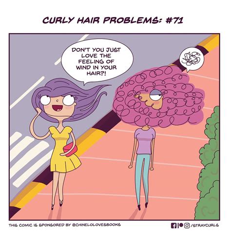 Curly Hair Problems Illustrations Of Life With Curly Hair Mobispirit
