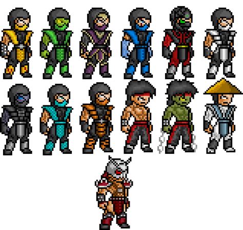 Mortal Kombat X Pixel Art Pixel Art