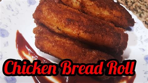 Chicken Bread Roll Recipe Videochicken Doubleroti Rollseasy Quick