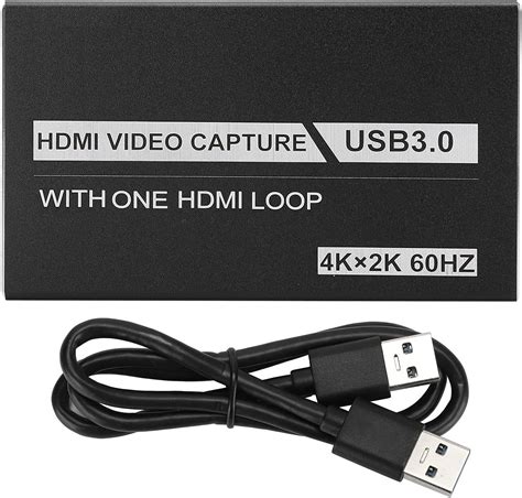 Video Capture Card 4k Hd Usb3 0 1080p Grabber Dongle 300‑350mbps 60 Fps Live Streaming